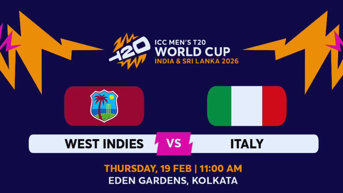 West Indies vs Italy Tickets 2026