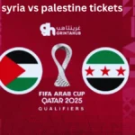 syria vs palestine tickets
