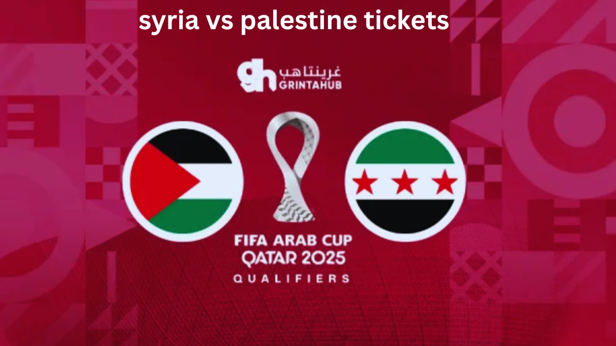 syria vs palestine tickets