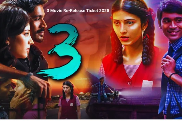 3 Movie Re-Release Ticket 2026