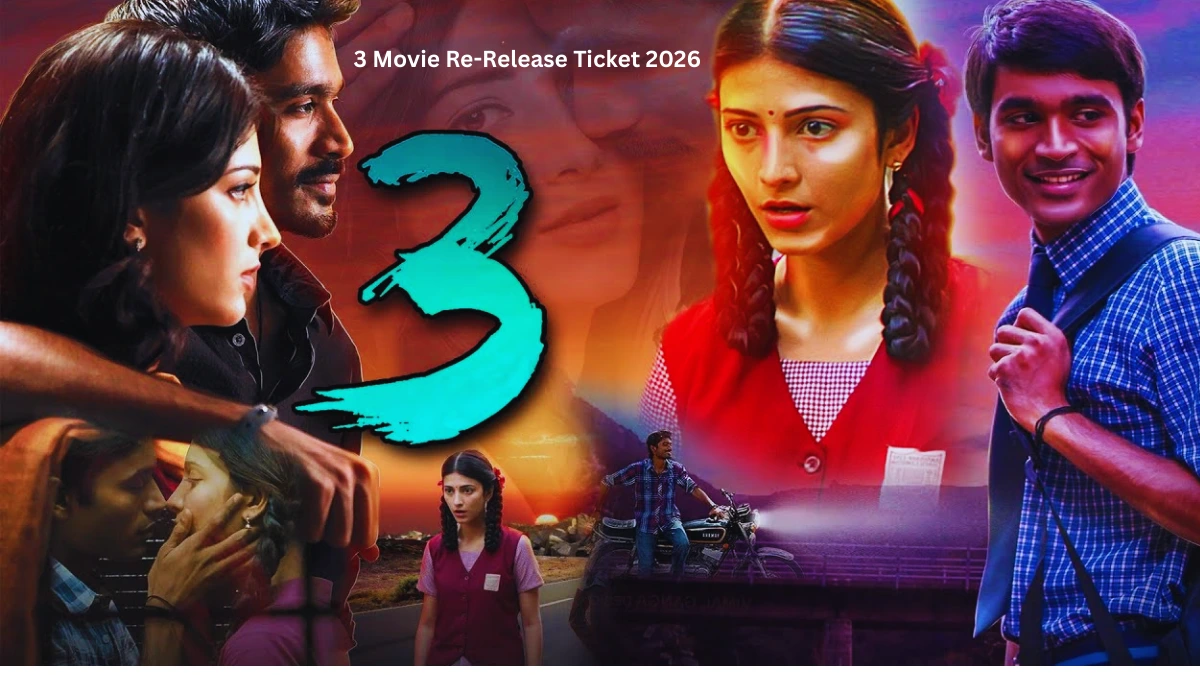 3 Movie Re-Release Ticket 2026