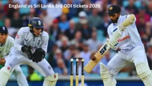 England vs Sri Lanka 3rd ODI tickets 2026