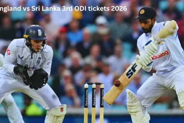 England vs Sri Lanka 3rd ODI tickets 2026