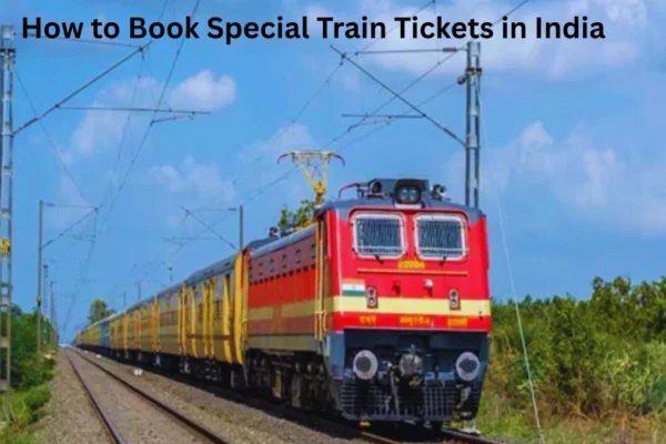 How to Book Special Train Tickets in India