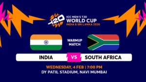 India vs South Africa Warm Up Match Tickets 2026