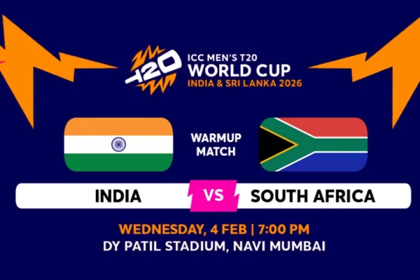 India vs South Africa Warm Up Match Tickets 2026