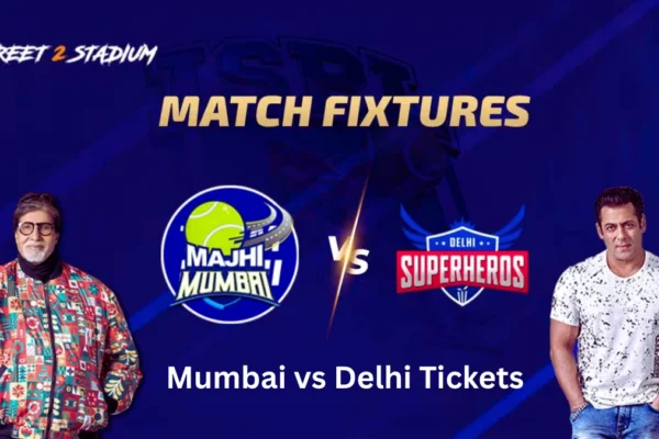 Mumbai vs Delhi Tickets