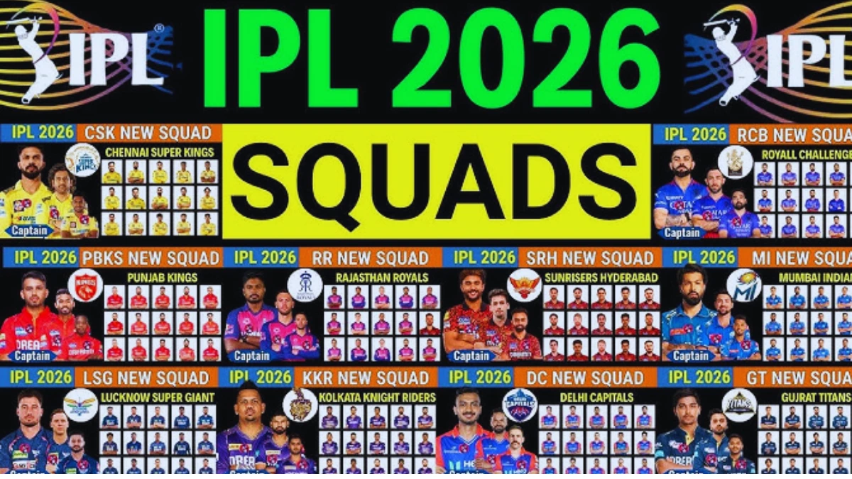 IPL 2026 Team List