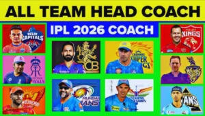 IPL Head Coaches List 2026
