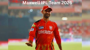 Maxwell IPL Team 2026