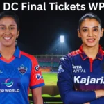 RCB vs DC Final Tickets WPL 2026