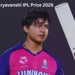 Vaibhav Suryavanshi IPL Price 2026