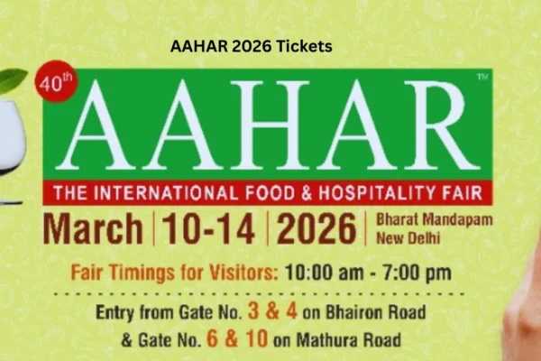AAHAR 2026 Tickets