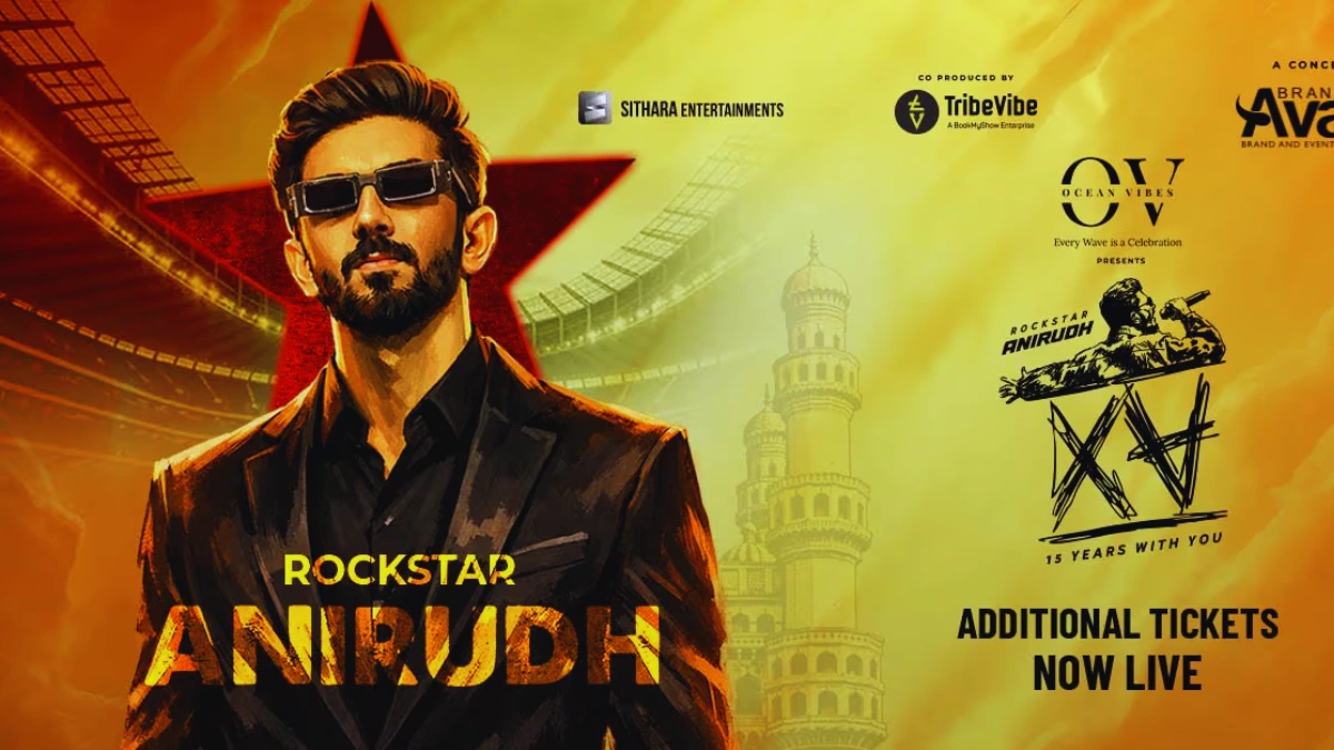 Anirudh Ravichander Concert Tickets 2026