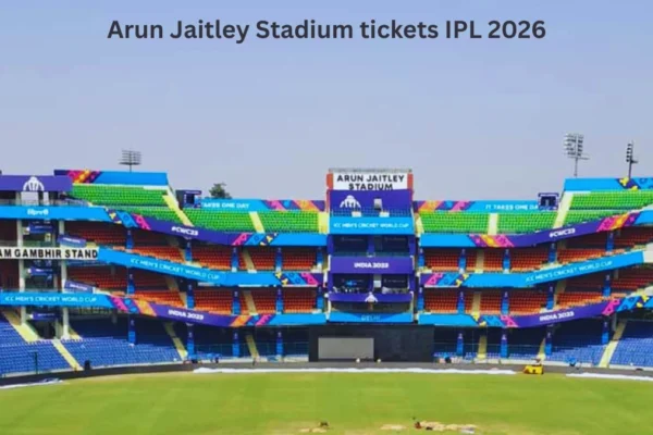 Arun Jaitley Stadium tickets IPL 2026