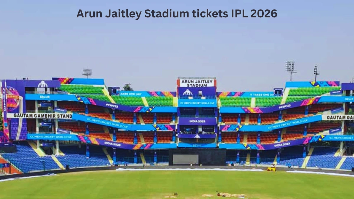 Arun Jaitley Stadium tickets IPL 2026