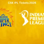 CSK IPL Tickets 2026