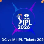 DC vs MI IPL Tickets 2026