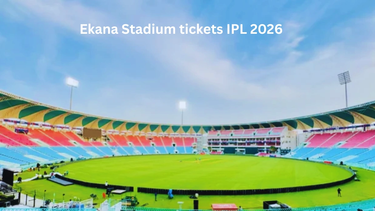 Ekana Stadium tickets IPL 2026