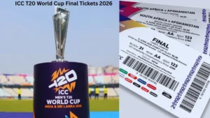 ICC T20 World Cup Final Tickets 2026