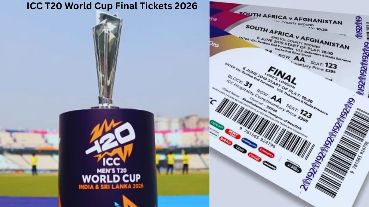 ICC T20 World Cup Final Tickets 2026