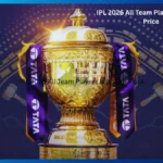 IPL 2026 All Team Players List With Price