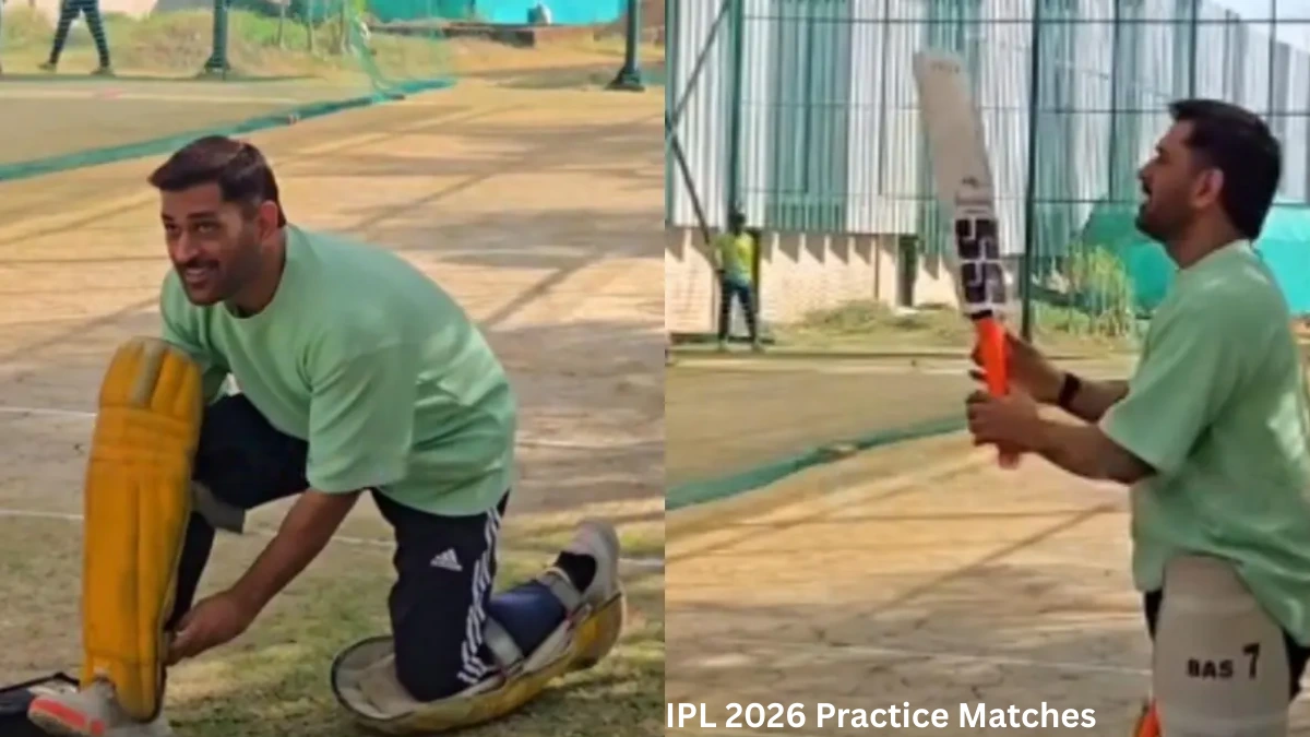 IPL 2026 Practice Matches