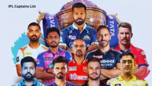 IPL Captains List