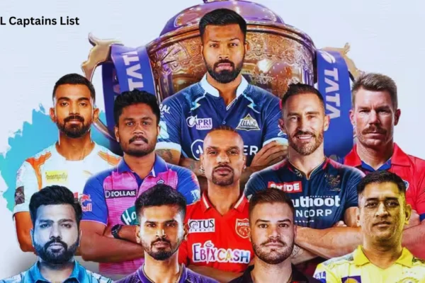 IPL Captains List
