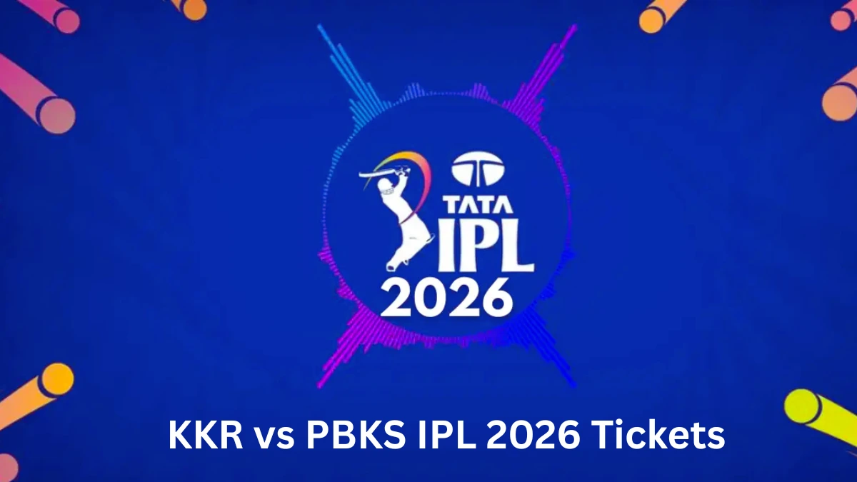 KKR vs PBKS IPL 2026 Tickets
