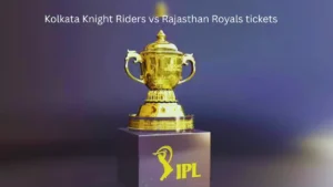 Kolkata Knight Riders vs Rajasthan Royals tickets