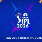 LSG vs GT tickets IPL 2026