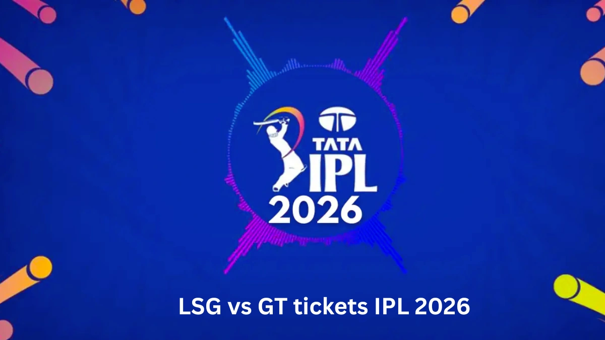 LSG vs GT tickets IPL 2026