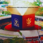 M Chinnaswamy RCB Unbox Event Tickets Price 2026