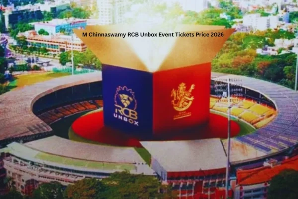 M Chinnaswamy RCB Unbox Event Tickets Price 2026