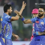 MI Lowest Score in IPL