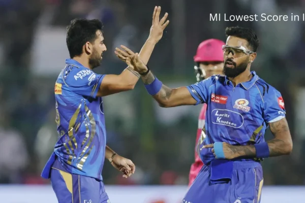 MI Lowest Score in IPL