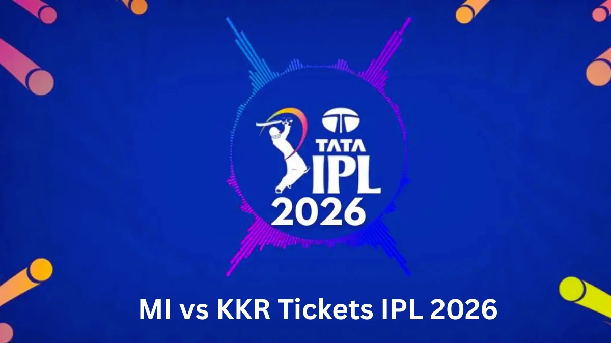 MI vs KKR Tickets IPL 2026