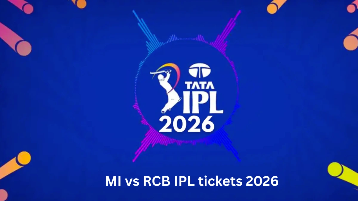 MI vs RCB IPL tickets 2026