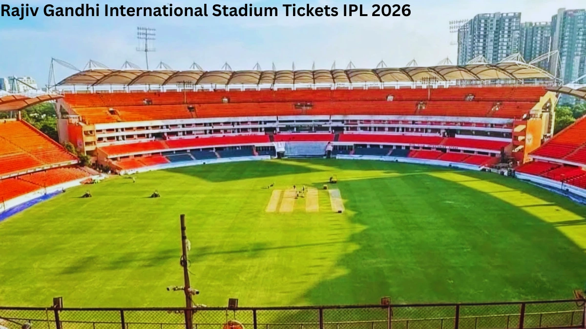 Rajiv Gandhi International Stadium Tickets IPL 2026