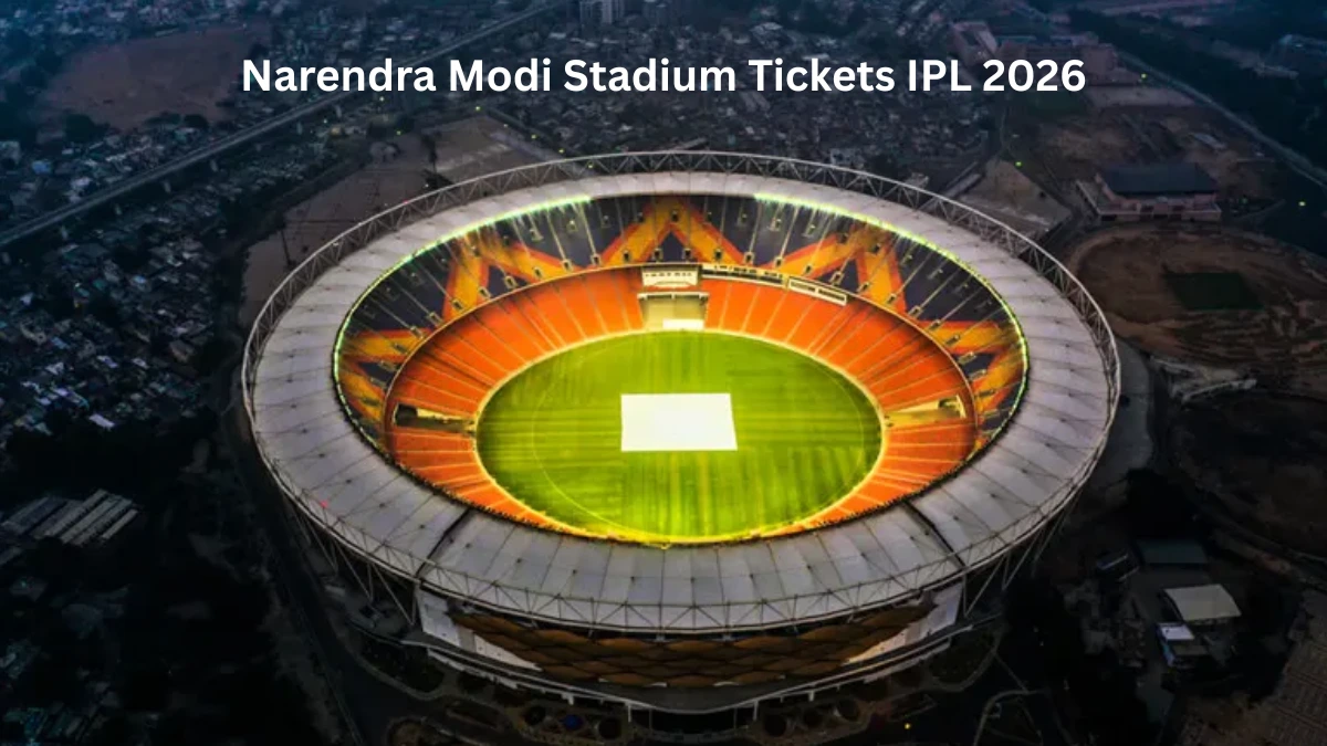 Narendra Modi Stadium Tickets IPL 2026