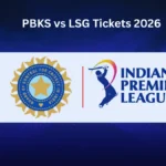 PBKS vs LSG Tickets IPL 2026