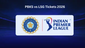 PBKS vs LSG Tickets IPL 2026