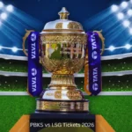 PBKS vs LSG Tickets 2026