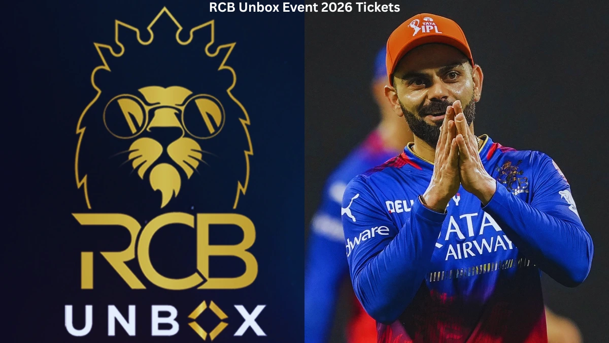 RCB Unbox Event 2026 Tickets