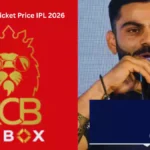 RCB Unbox Ticket Price IPL 2026