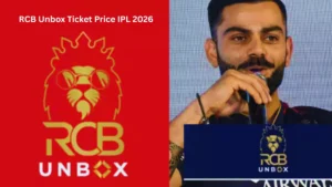 RCB Unbox Ticket Price IPL 2026