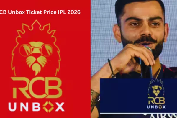 RCB Unbox Ticket Price IPL 2026