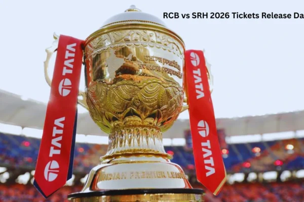 RCB vs SRH 2026 Tickets Release Date