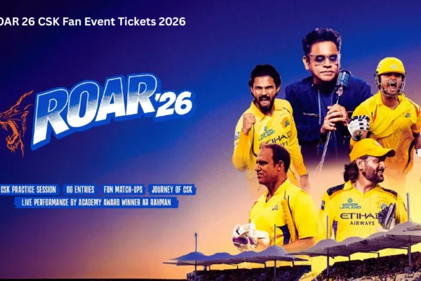 ROAR 26 CSK Fan Event Tickets 2026